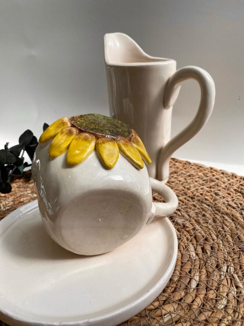 Sunflower Fincan & Sütlük - Görsel 2